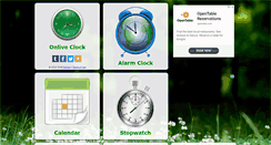 Desktop Screenshot of onliveclock.com